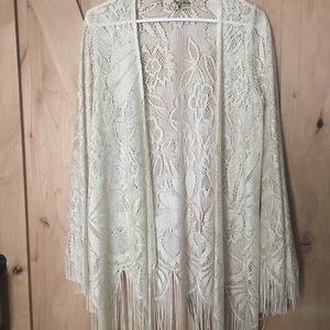 Show Me Your Mumu Fringed Kimono